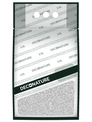 DECONATURE Песок кварцевый бело-серый 